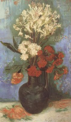 Vase with Carnations and Othe Flowers (nn04), Vincent Van Gogh